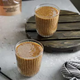Льняной кисель с черносливом