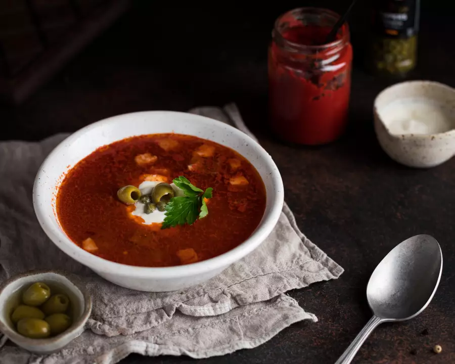 Суп солянка сборная мясная классическая