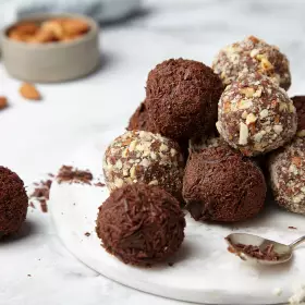 Домашние трюфели с миндалём