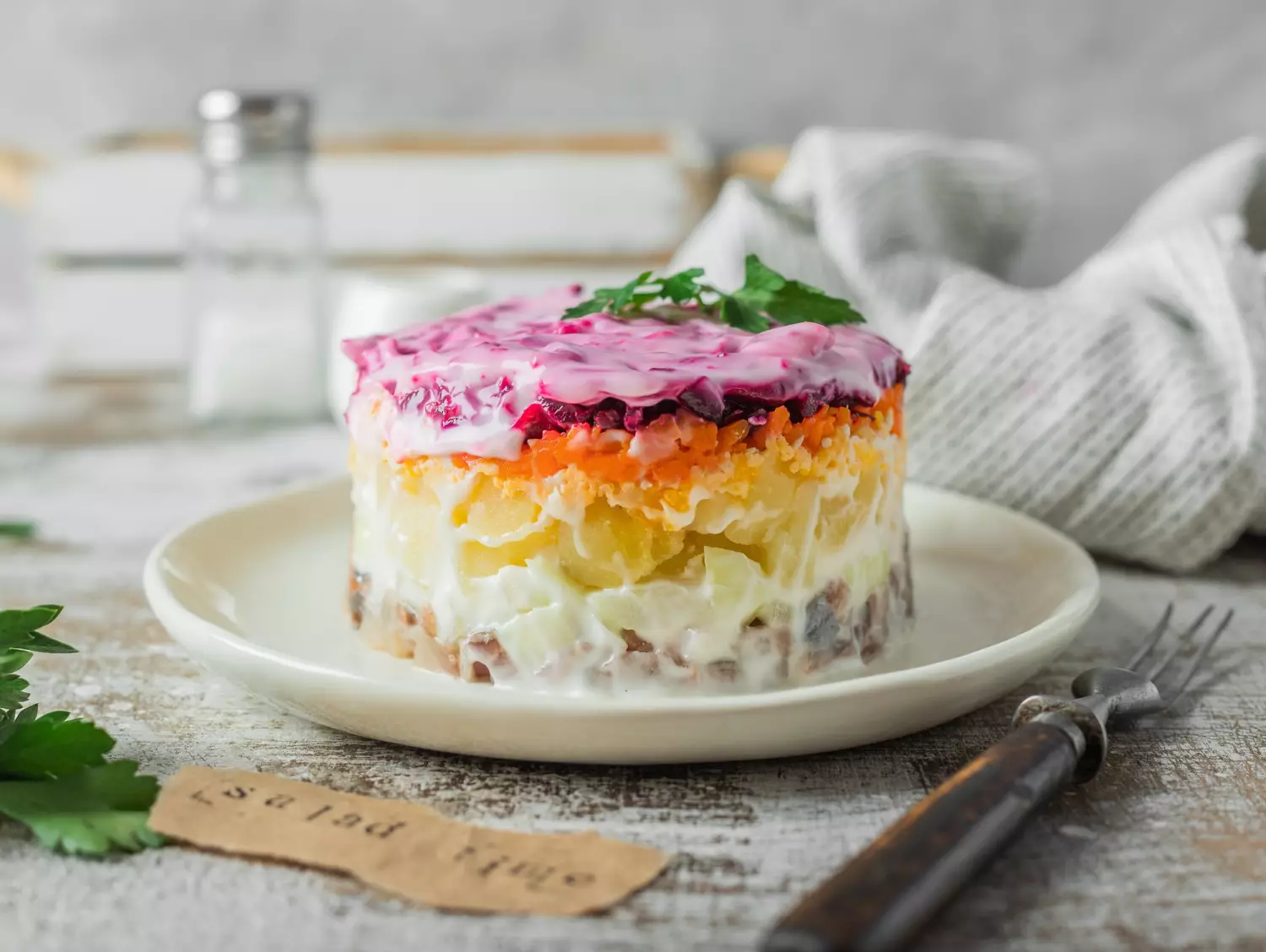 Новогодний салат