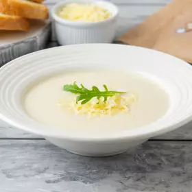 Суп-пюре из цветной капусты с сыром
