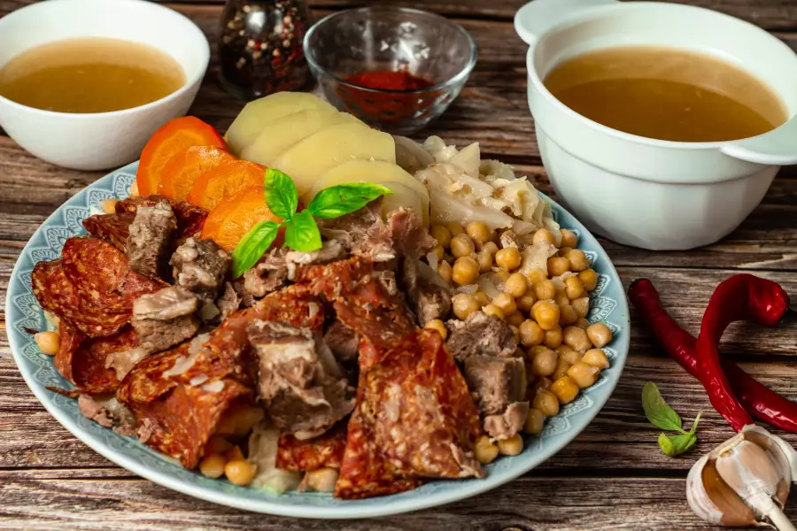 Рагу с мясом по-испански