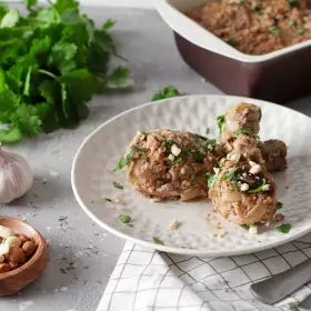 Сациви из курицы с арахисом