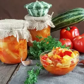 Лечо из кабачков