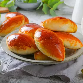 Пирожки с яблоками в духовке