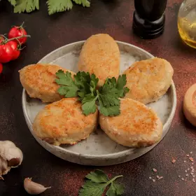 Котлеты из щуки с салом