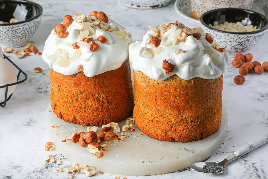 Готовое блюдо творожный кулич