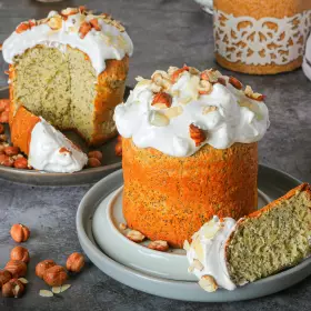 Творожный кулич