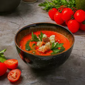 Классический гаспачо в домашних условиях