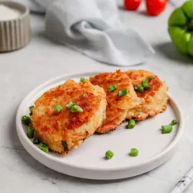 Котлеты из крабовых палочек с сыром