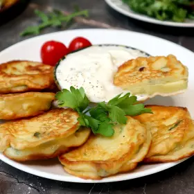 Жареные кабачки в кляре