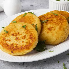 Картофельные котлеты из пюре