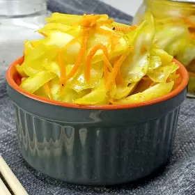 Домашняя капуста по-корейски