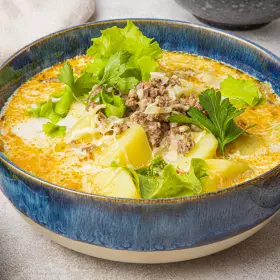 Тосканский суп с фаршем