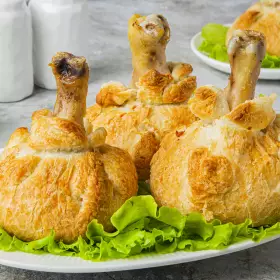 Куриные ножки в тесте