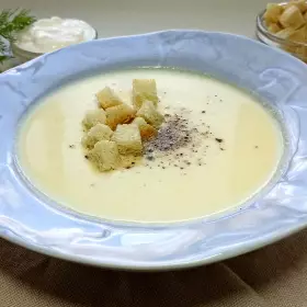 Куриный суп-пюре