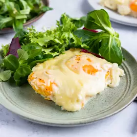 Запеканка с яйцами и сыром в духовке