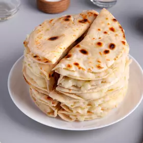 Кыстыбый с картошкой по-татарски