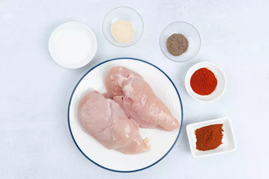 Ингредиенты для рецепта карпаччо из курицы