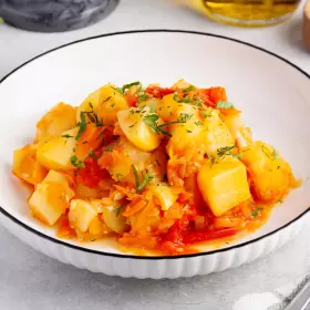 Овощное рагу с кабачками и картошкой