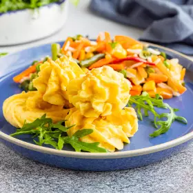 Картофельное пюре в духовке