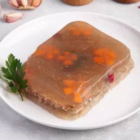 Холодец из свиных ножек и рульки