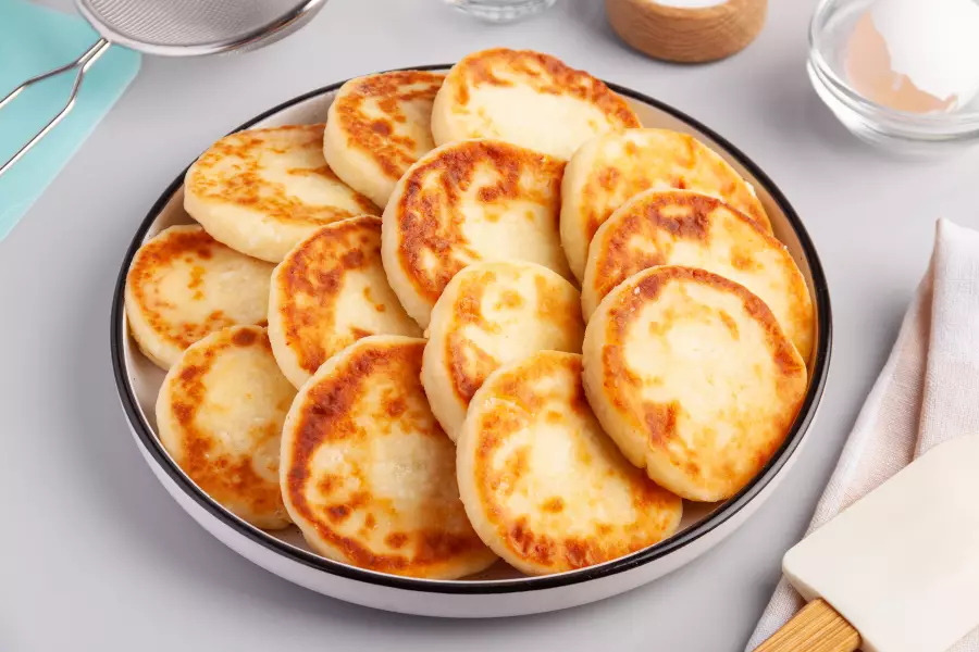 Готовое блюдо сырники из творога
