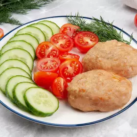 Сочные куриные котлеты в духовке