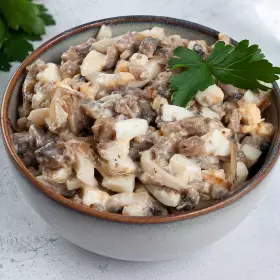 Салат из кальмаров