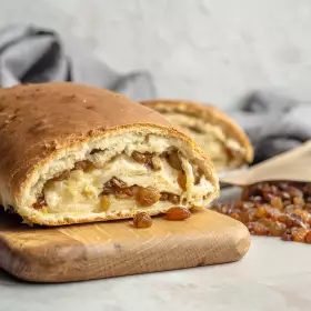 Рулет с изюмом
