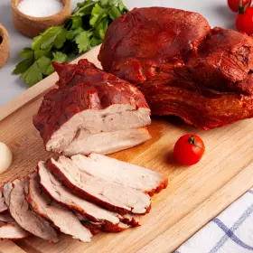 Грудинка в луковой шелухе