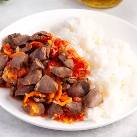 Куриные сердечки