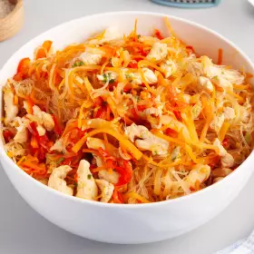 Фунчоза с курицей