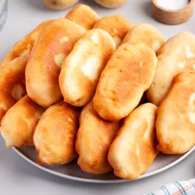 Жареные пирожки с картошкой