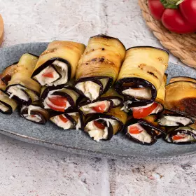 Жареные баклажаны с сыром