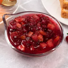 Варенье из брусники с яблоками