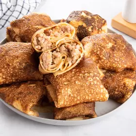 Блинчики с фаршем