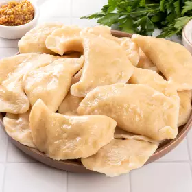Вареники с яйцом