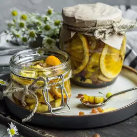 Варенье из цукини с апельсином