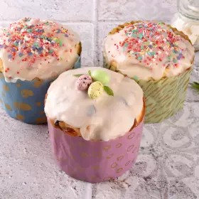 Кулич из венского теста
