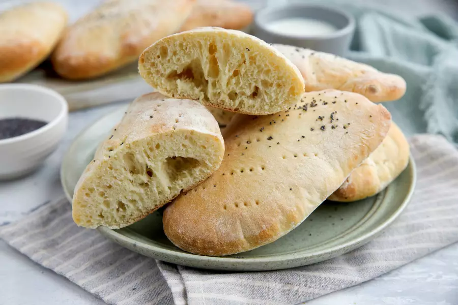 Лепёшки на воде и муке