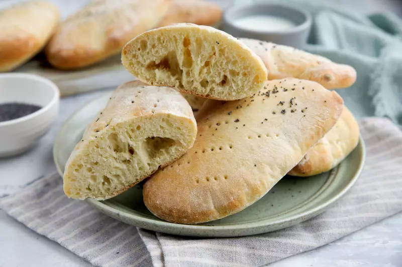 Лепёшки на воде и муке