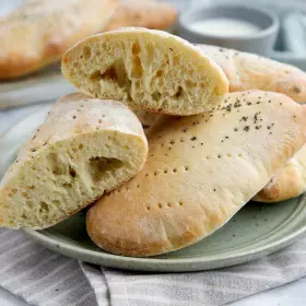 Лепёшки на воде и муке