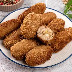 Зразы мясные с яйцом