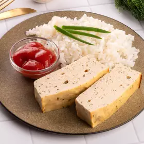 Куриное суфле в духовке