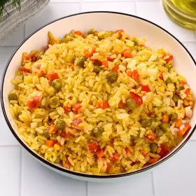 Жареный рис с яйцом