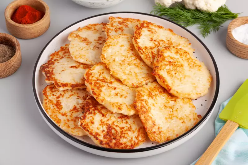 Оладьи из цветной капусты