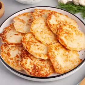 Оладьи из цветной капусты