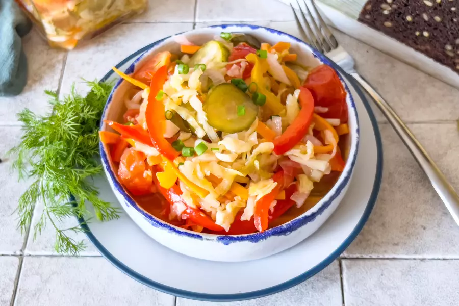 Салат Кубанский на зиму