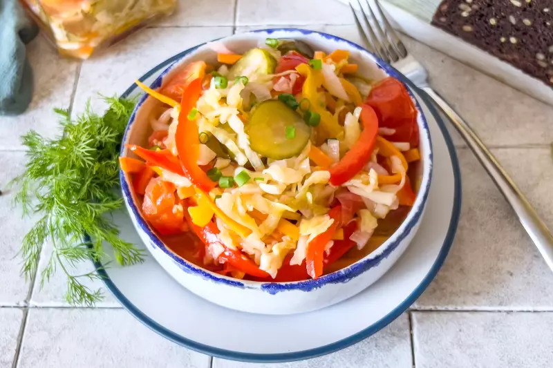 Салат Кубанский на зиму